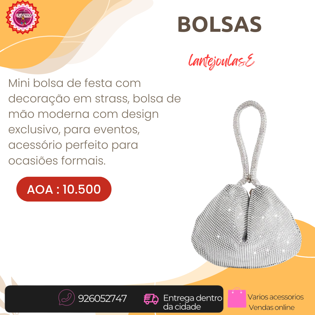 Mini Bolsa de Ombro Feminina